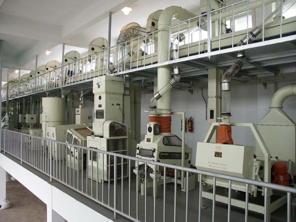 rice milling machinery