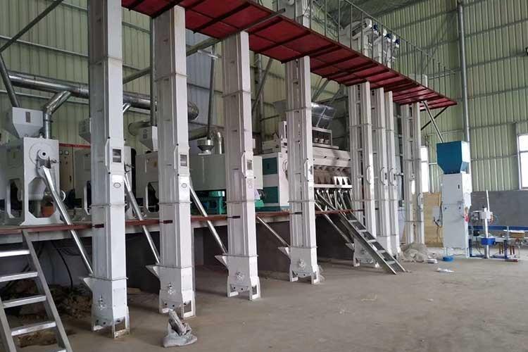 rice processing plant