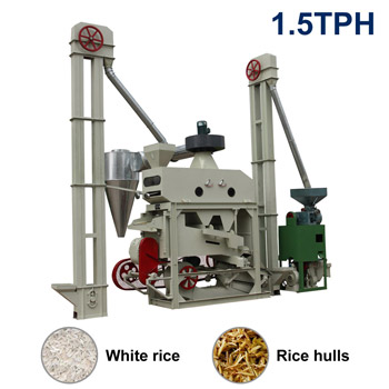 1.5TPH Small  Automatic Rice Milling Machine